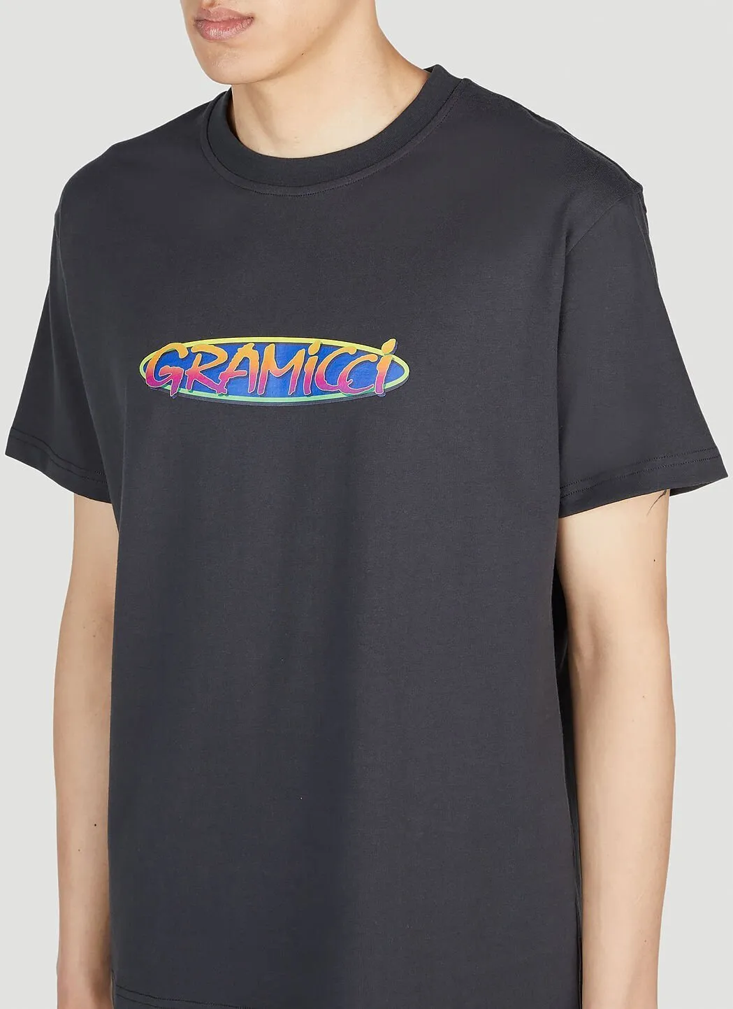 Gramicci  |Crew Neck Street Style Cotton Short Sleeves