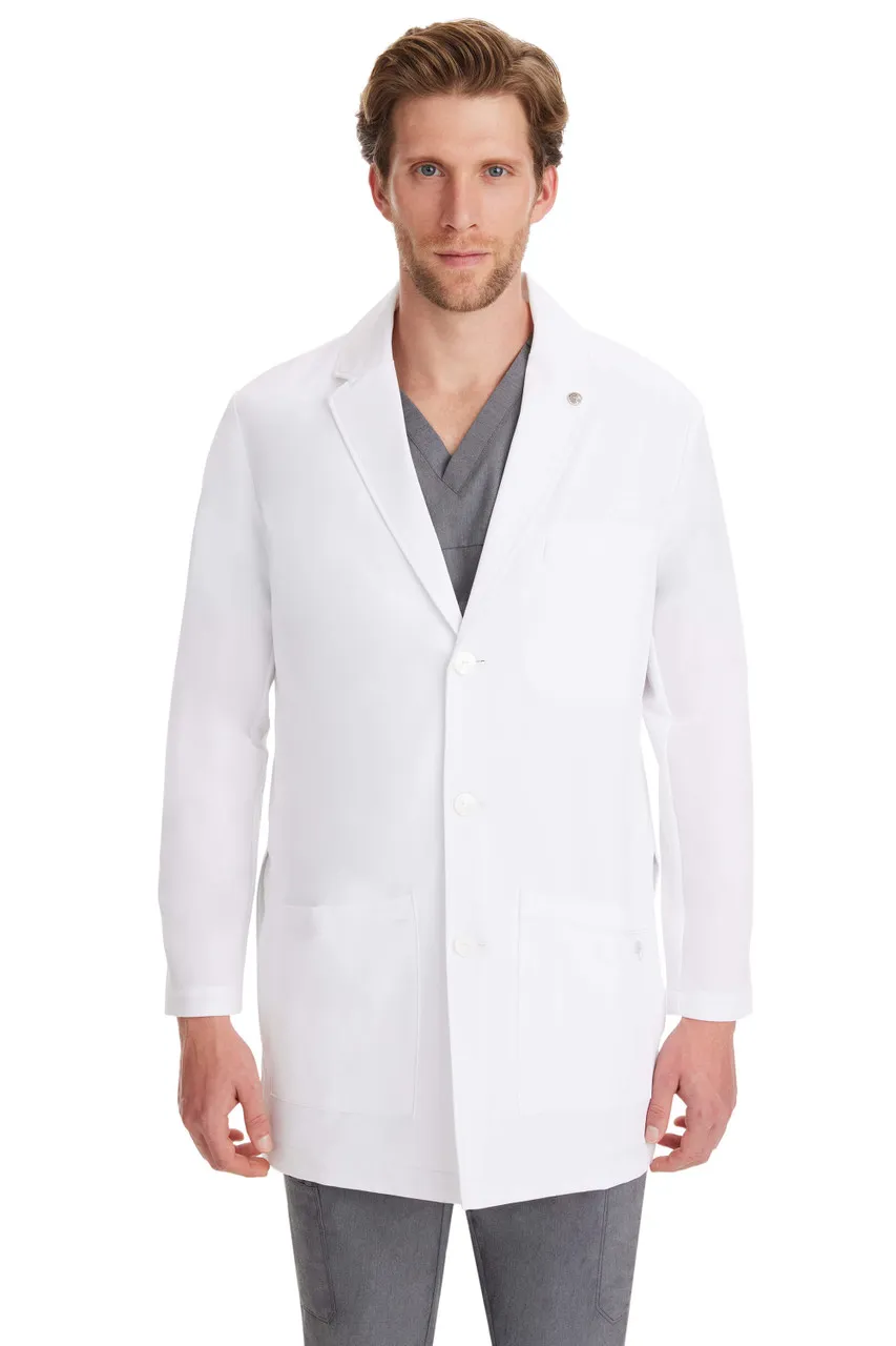 Healing Hands Healing Hands White Coat Men's Logan Coat #5100