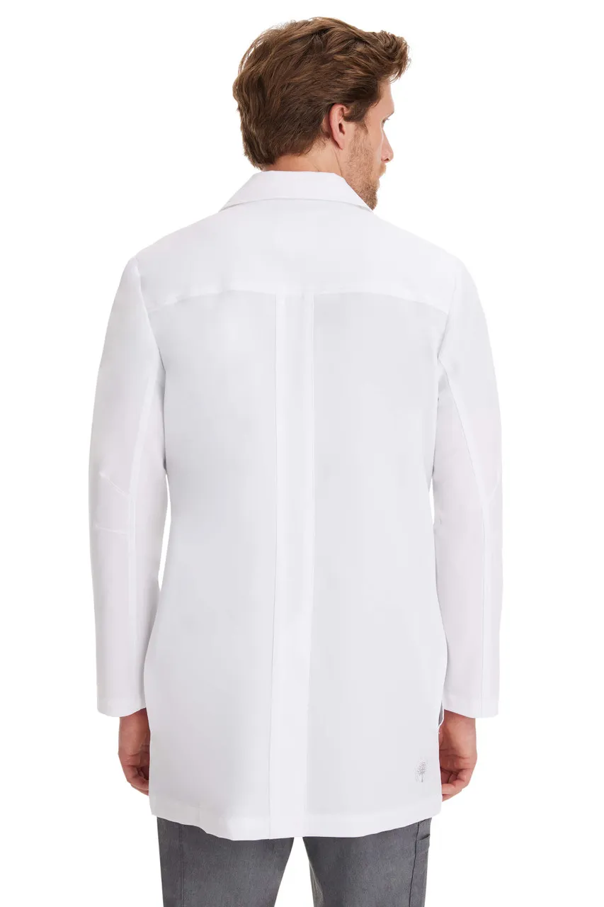 Healing Hands Healing Hands White Coat Men's Logan Coat #5100