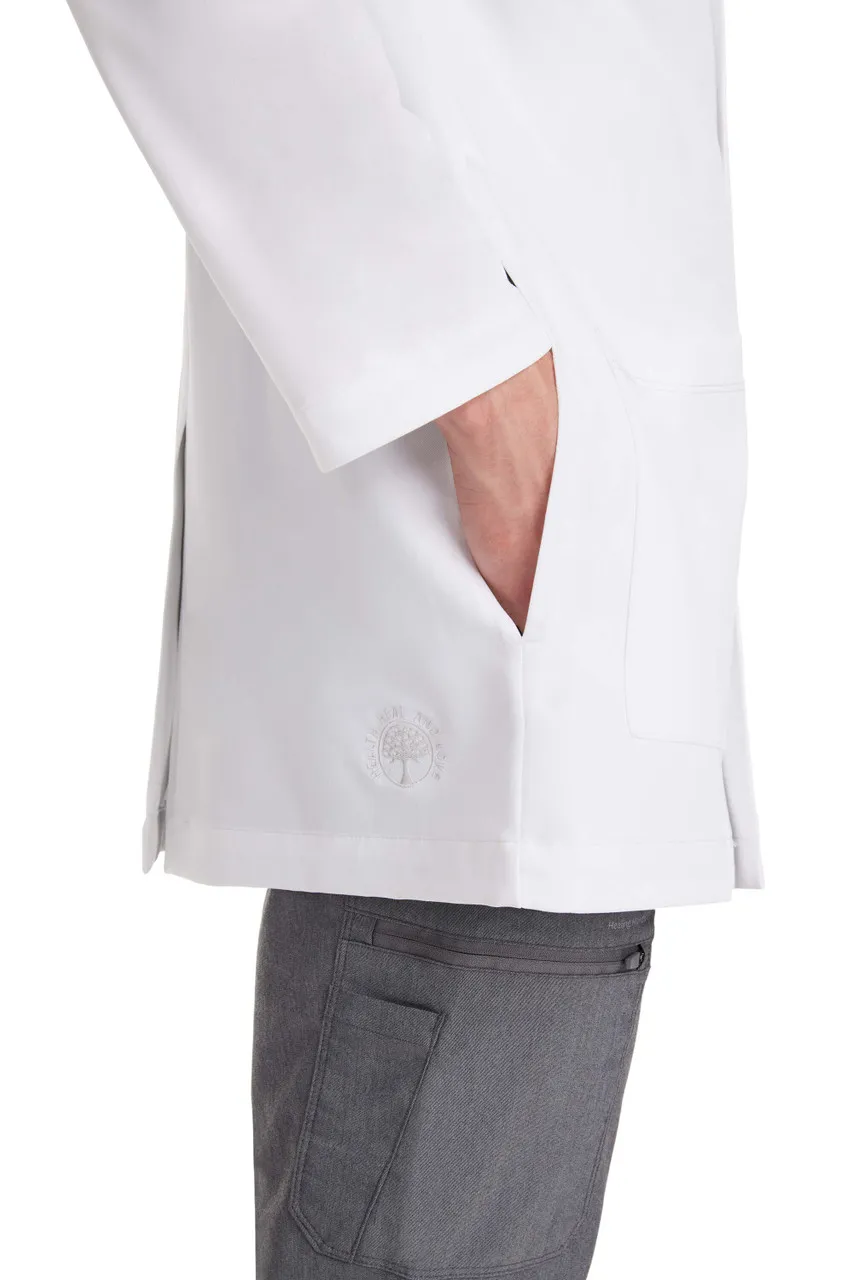 Healing Hands Healing Hands White Coat Men's Logan Coat #5100