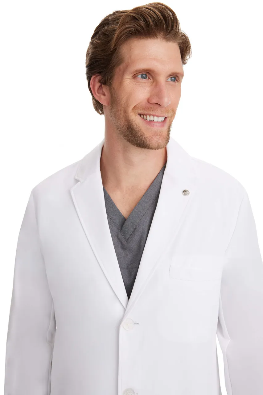 Healing Hands Healing Hands White Coat Men's Logan Coat #5100