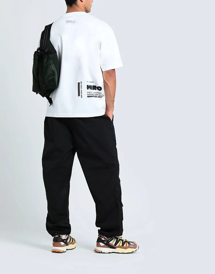 Heron Preston  |Street Style Short Sleeves Logo T-Shirts