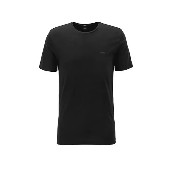 Hugo Boss  |Plain Cotton Short Sleeves Logo T-Shirts