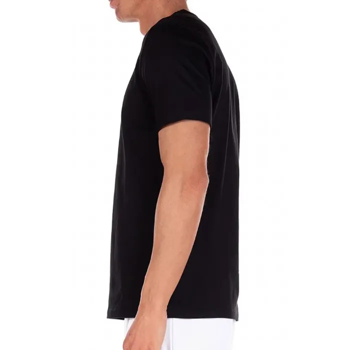 Hugo Boss  |Plain Cotton Short Sleeves Logo T-Shirts