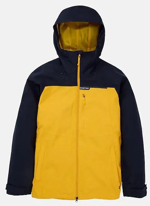 jacket Burton Lodgepole 2L - True Black/Goldenrod - men´s