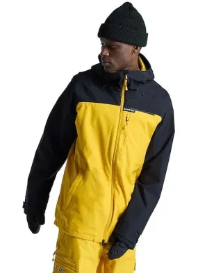 jacket Burton Lodgepole 2L - True Black/Goldenrod - men´s