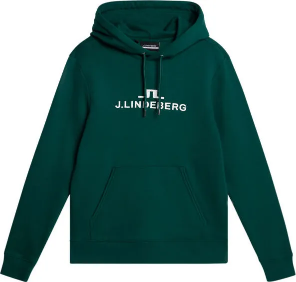 J.Lindeberg Men's Alpha Hood Rain Forest | Buy J.Lindeberg Men's Alpha Hood Rain Forest here | Outnorth