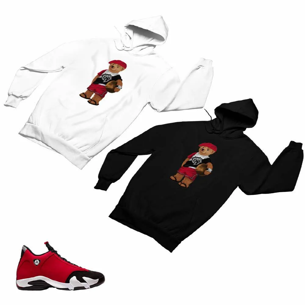 Jordan 14 Retro Gym Red Matching Custom Designed Hoodies JD 14-7-18