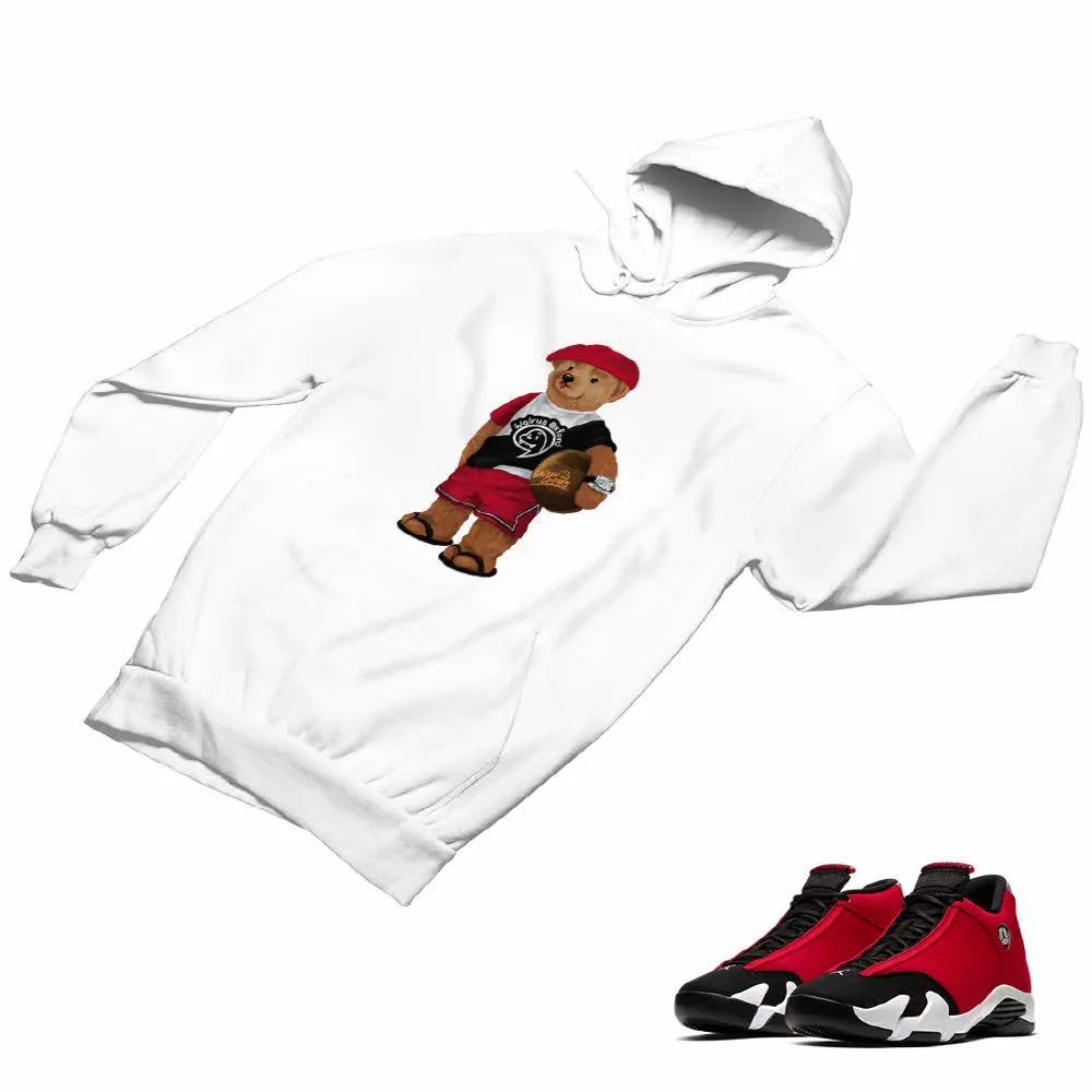 Jordan 14 Retro Gym Red Matching Custom Designed Hoodies JD 14-7-18