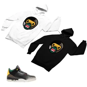 Jordan 3 Animal Matching Custom Designed Hoodies JD 3-11-2