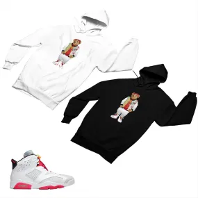 Jordan 6 Neutral Gray Matching Custom Designed Hoodies JD 6-22-13