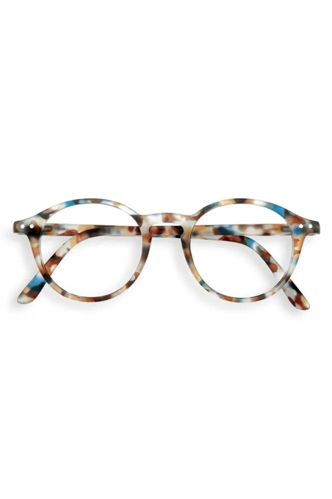 LetMeSee #D Reading Glasses in Blue Tortoise    