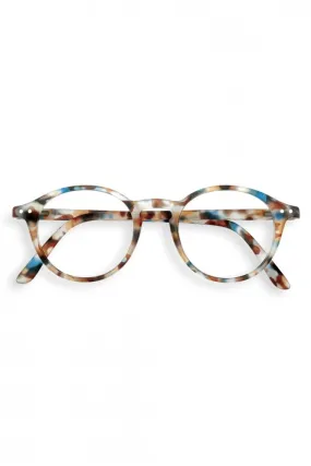 LetMeSee #D Reading Glasses in Blue Tortoise    