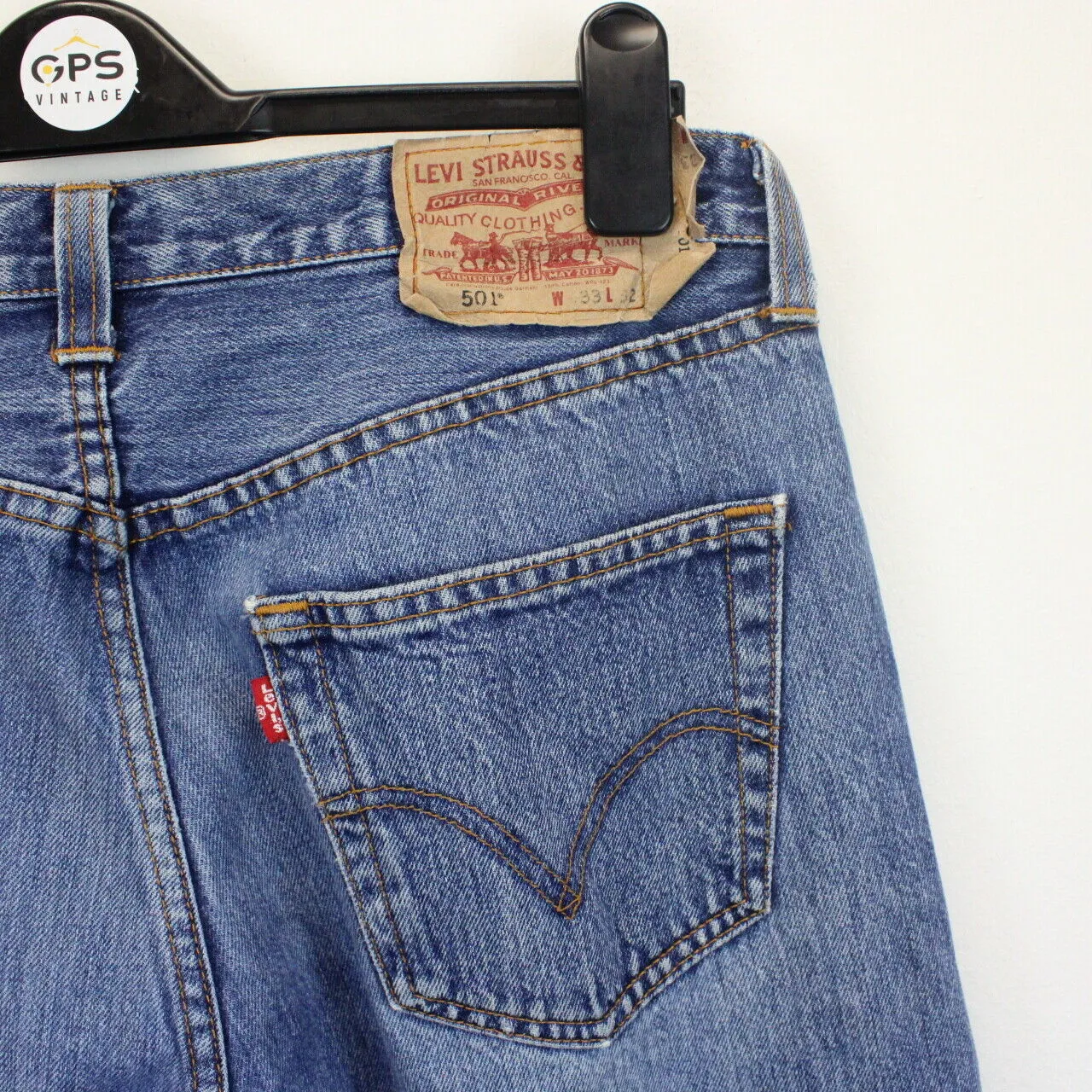 LEVIS 501 Jeans Blue | W33 L32