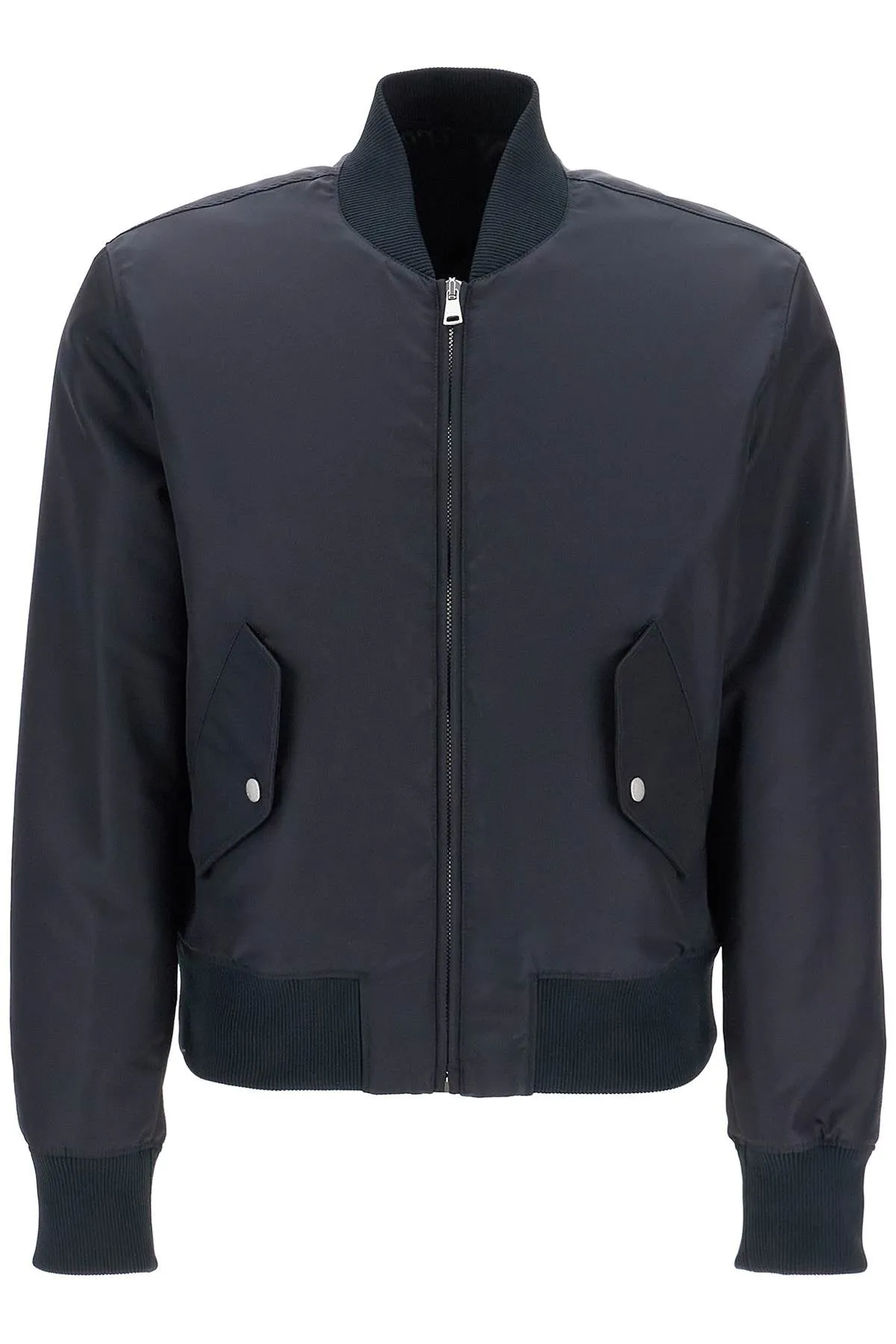 lightweight bomber jacket with embroidery DH1TF618XJ35 DARK NAVY BLUE