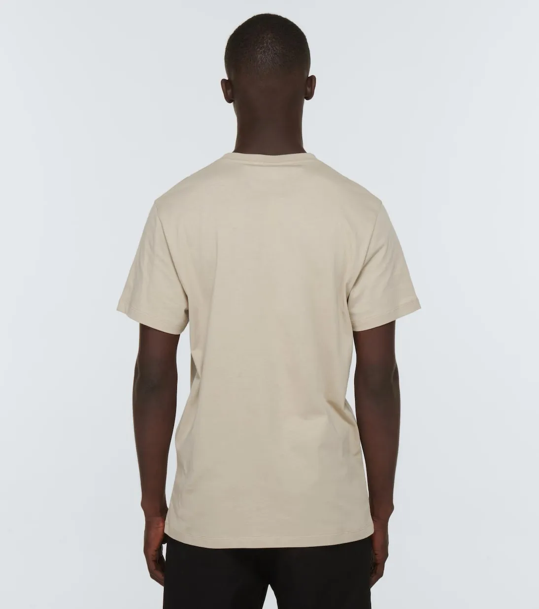 LOEWE  |Crew Neck Street Style Cotton Short Sleeves Logo Luxury