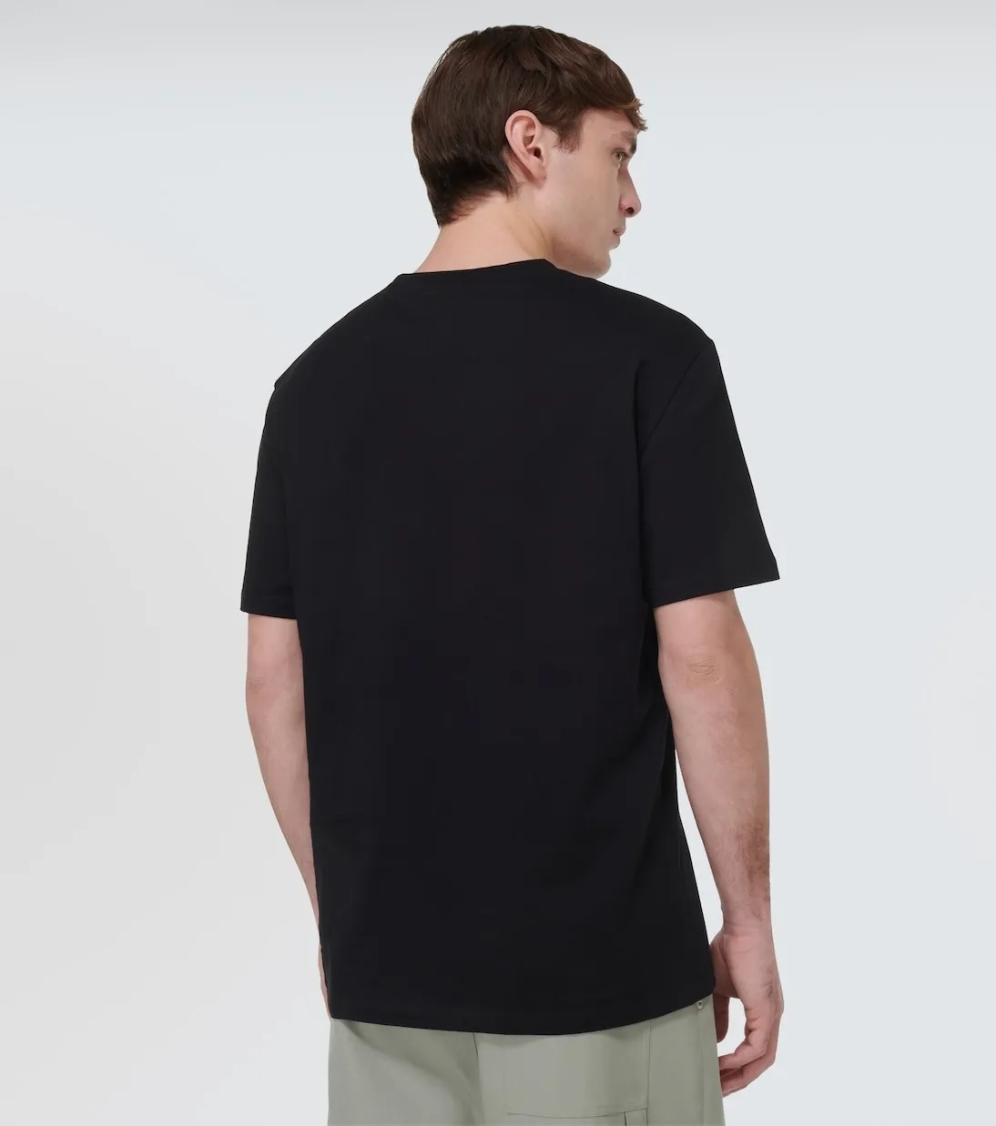 LOEWE  |Crew Neck Street Style Cotton Short Sleeves Logo Luxury