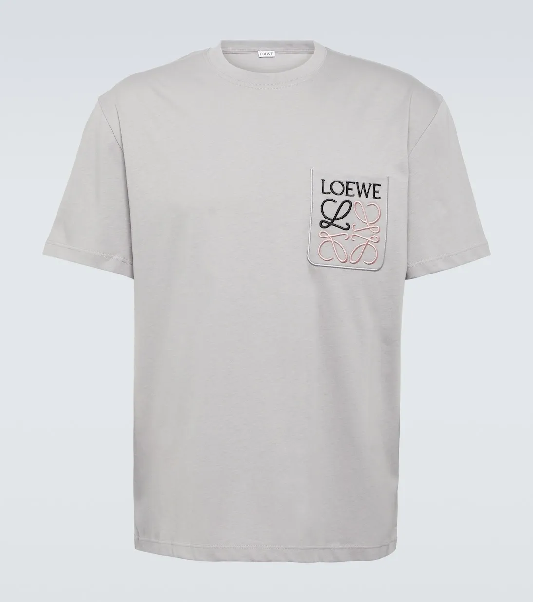 LOEWE  |Crew Neck Street Style Cotton Short Sleeves Logo Luxury