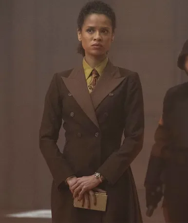 Loki 2021 Gugu Mbatha Raw Brown Coat