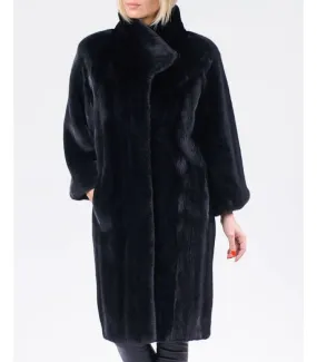 Long Mink Fur Coat: FurSource.com