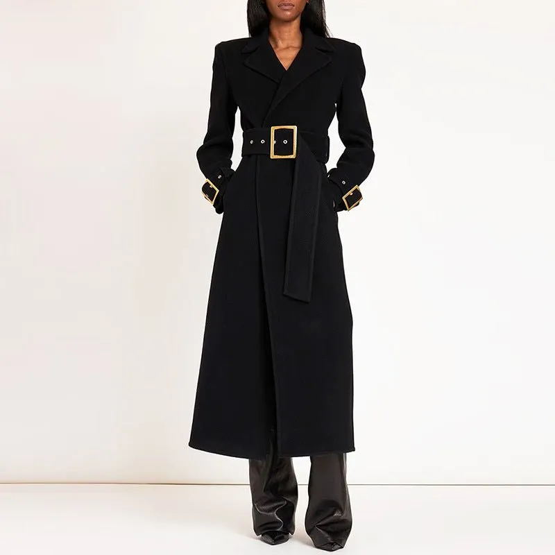 Long Woolen Coat