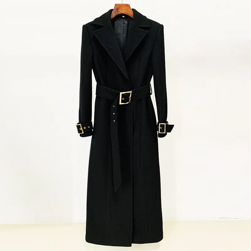 Long Woolen Coat