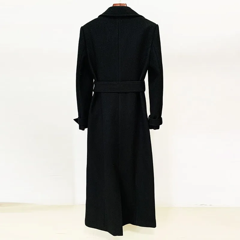 Long Woolen Coat