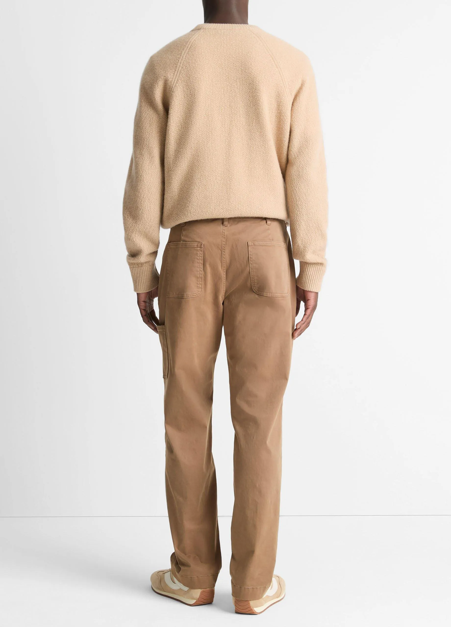 Louie Relaxed Garment Dye Cotton Utility Pant