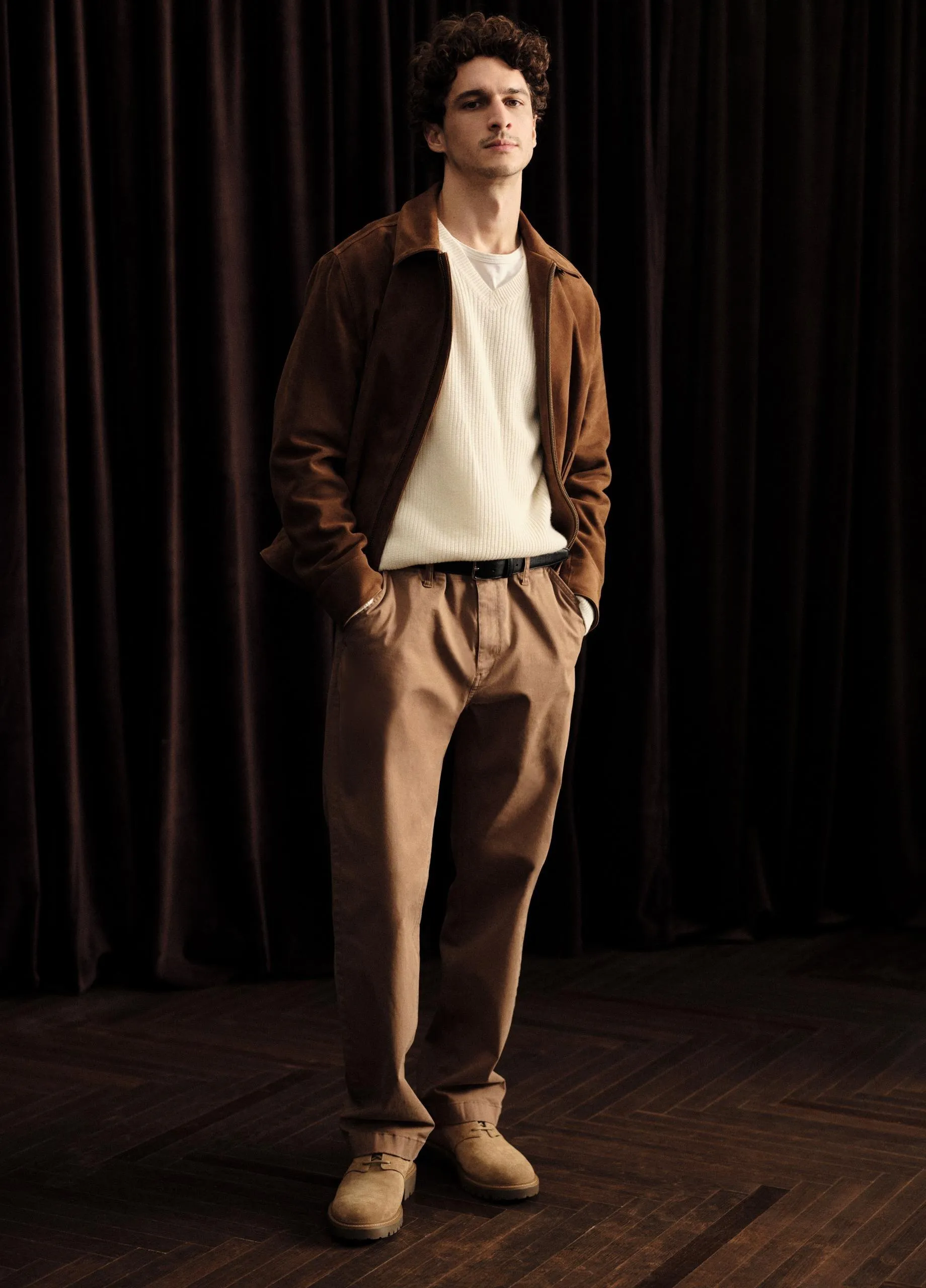 Louie Relaxed Garment Dye Cotton Utility Pant