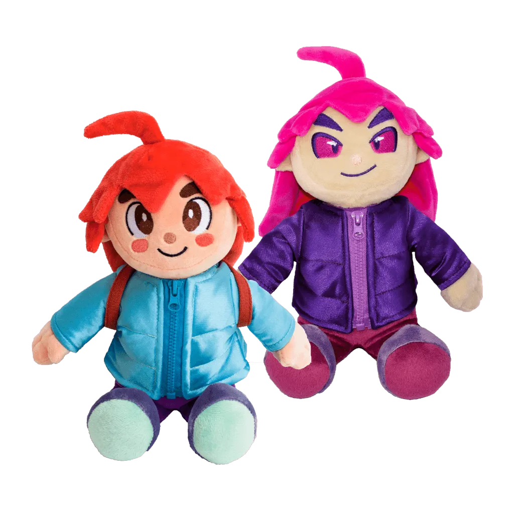 Madeline and Badeline Plush Set