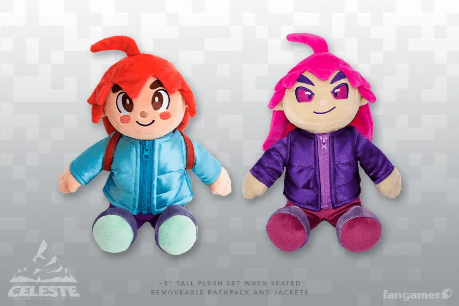 Madeline and Badeline Plush Set