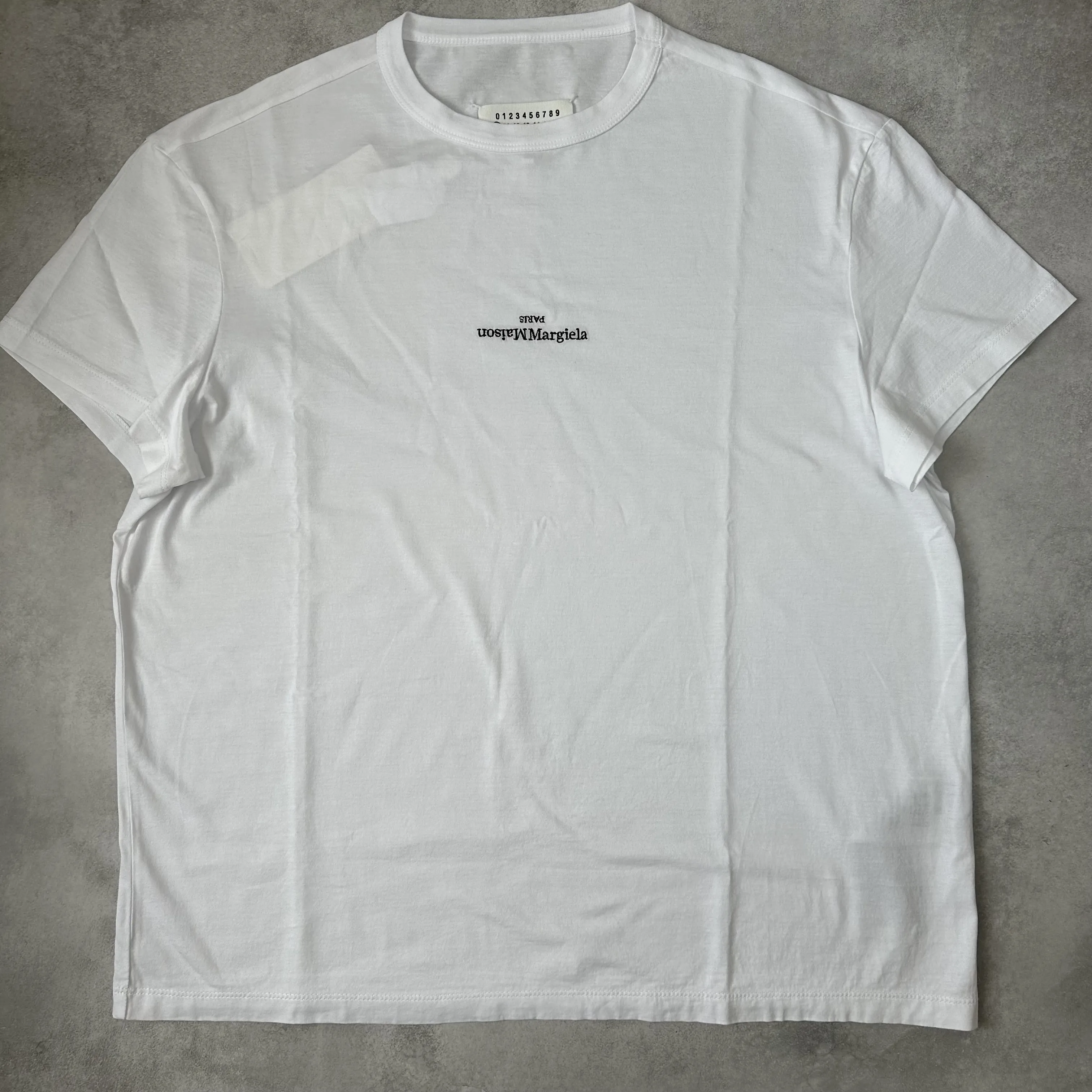 Maison Margiela  |Plain Cotton Short Sleeves Logo Designers T-Shirts