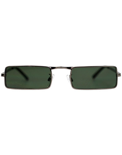 McGuinn MADCAP ENGLAND 1960s Granny Glasses GREEN