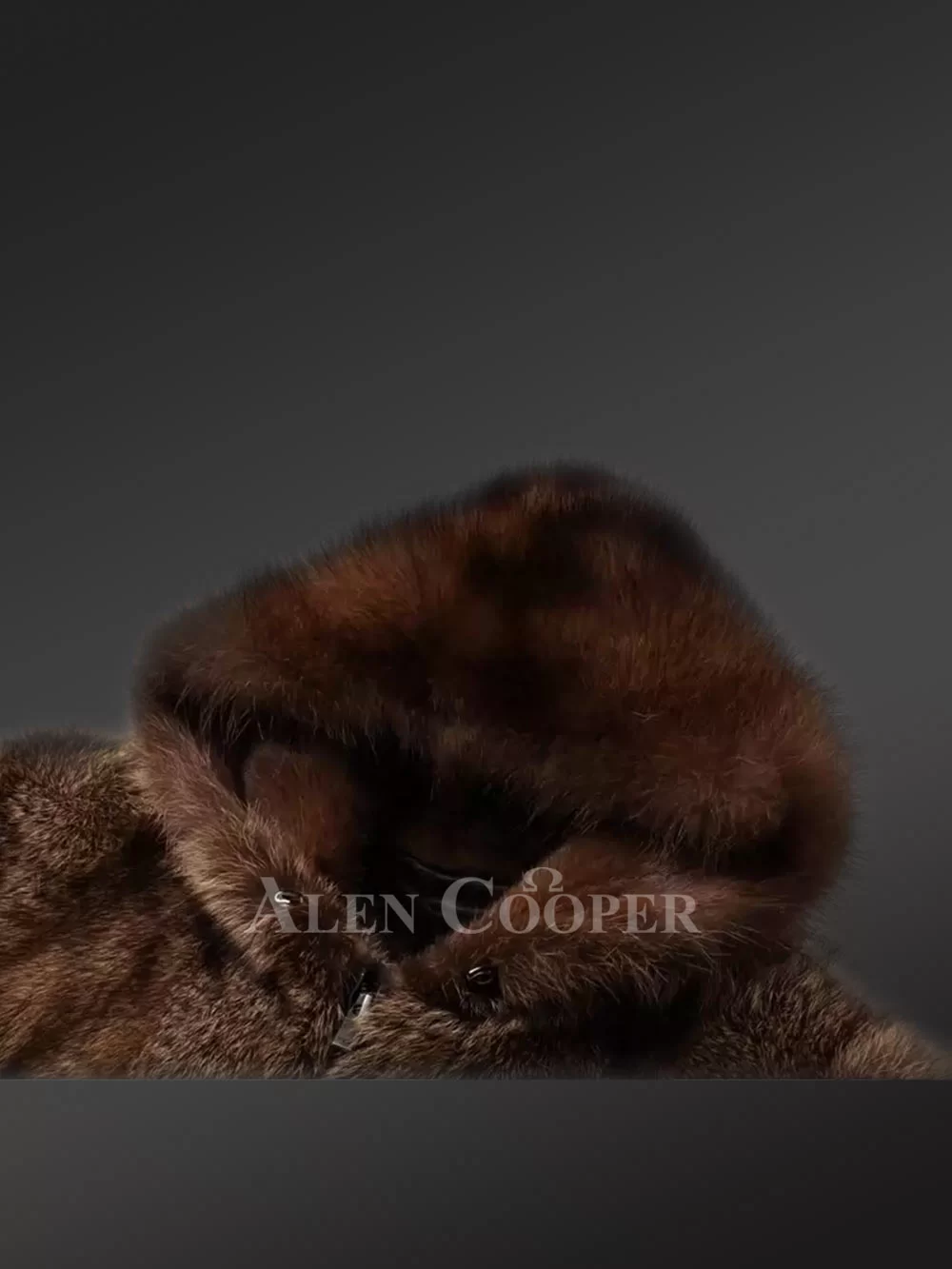 Men Fullskin Mink Fur Coat