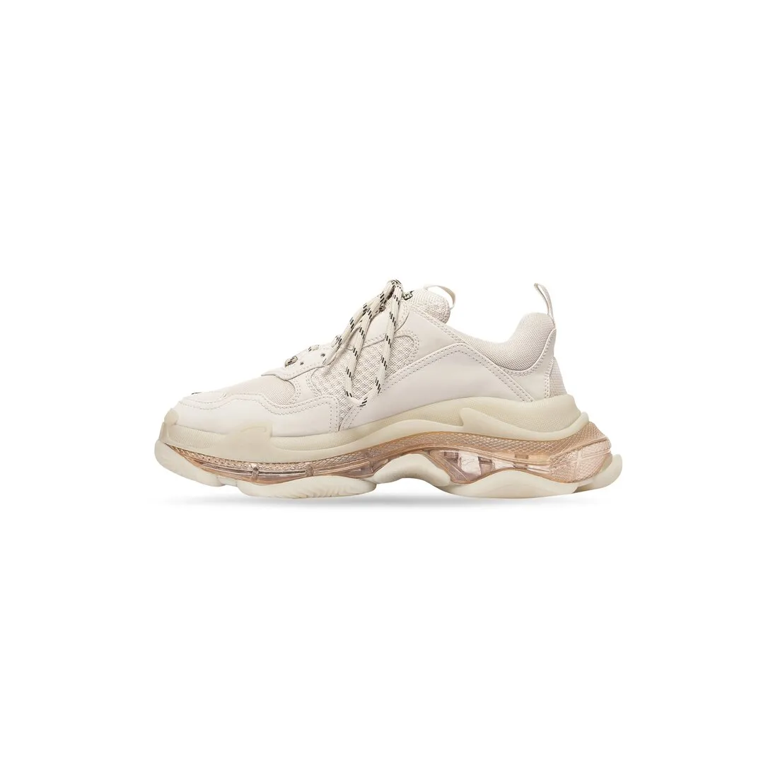      Men's Triple S Clear Sole Sneaker  in White 