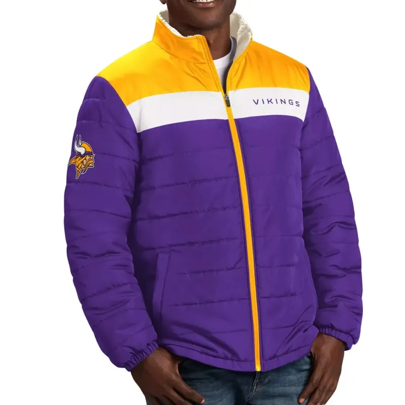 Minnesota Vikings Puffer Jacket - William Jacket