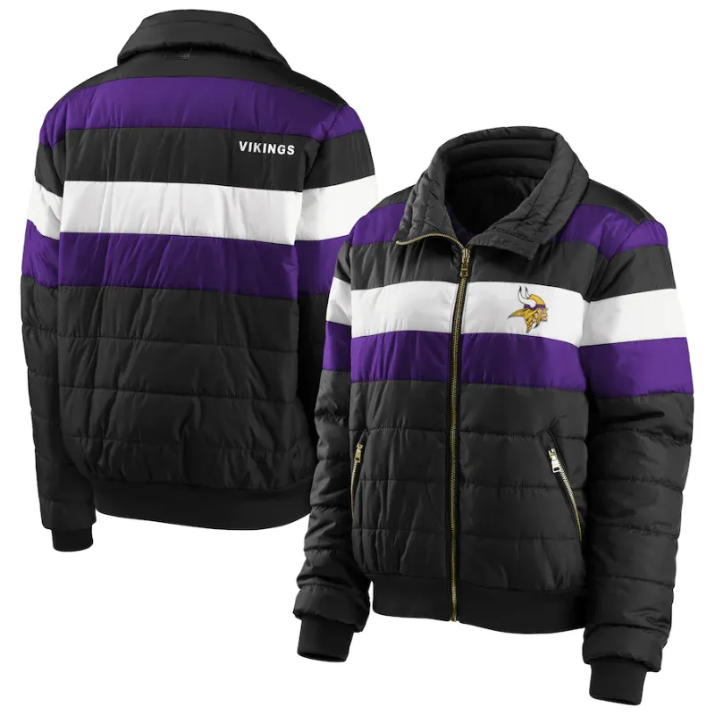 Minnesota Vikings Puffer Jacket - William Jacket