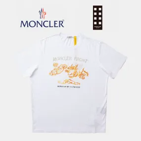 MONCLER  |Collaboration Cotton Short Sleeves Logo T-Shirts