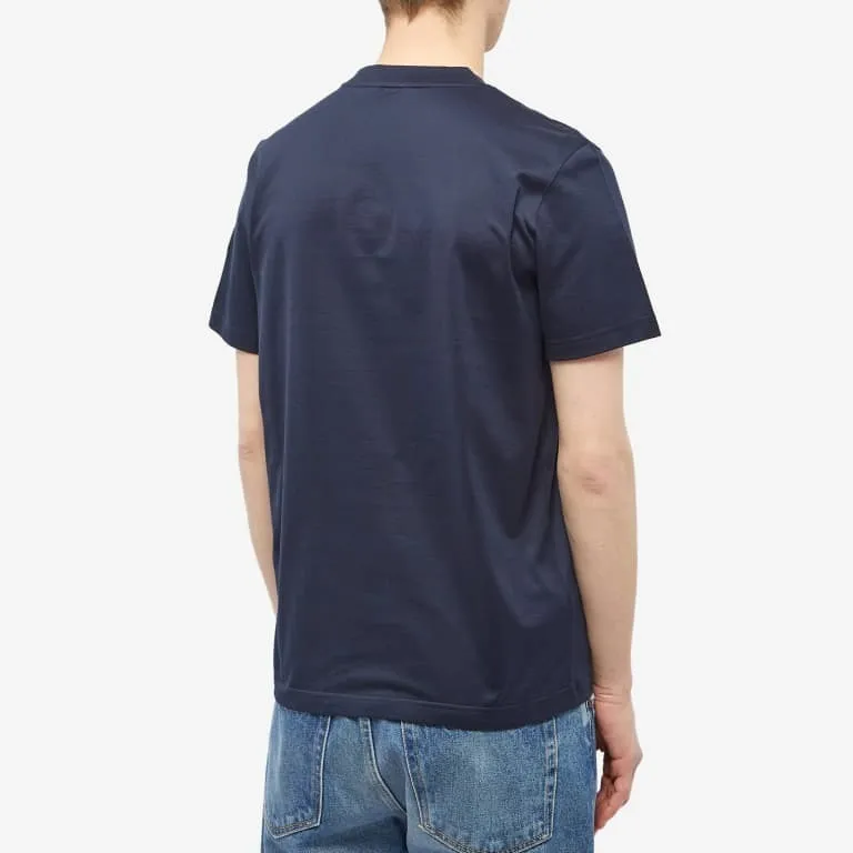 MONCLER  |Crew Neck Plain Cotton Short Sleeves Crew Neck T-Shirts