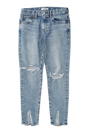 Moussy Denim Ithan Skinny Jeans in Light Blue