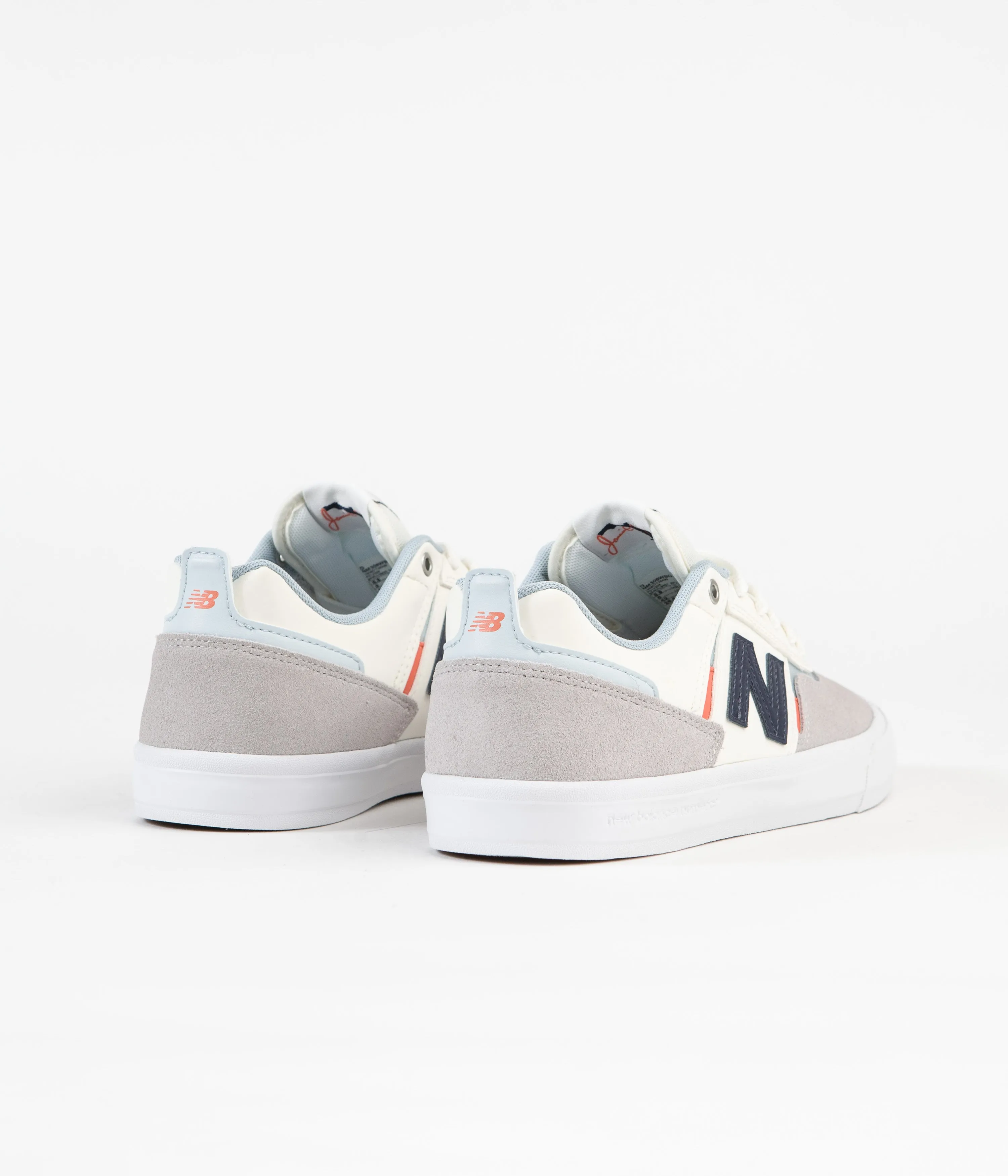 New Balance Numeric 306 Jamie Foy Shoes - Grey / White / White