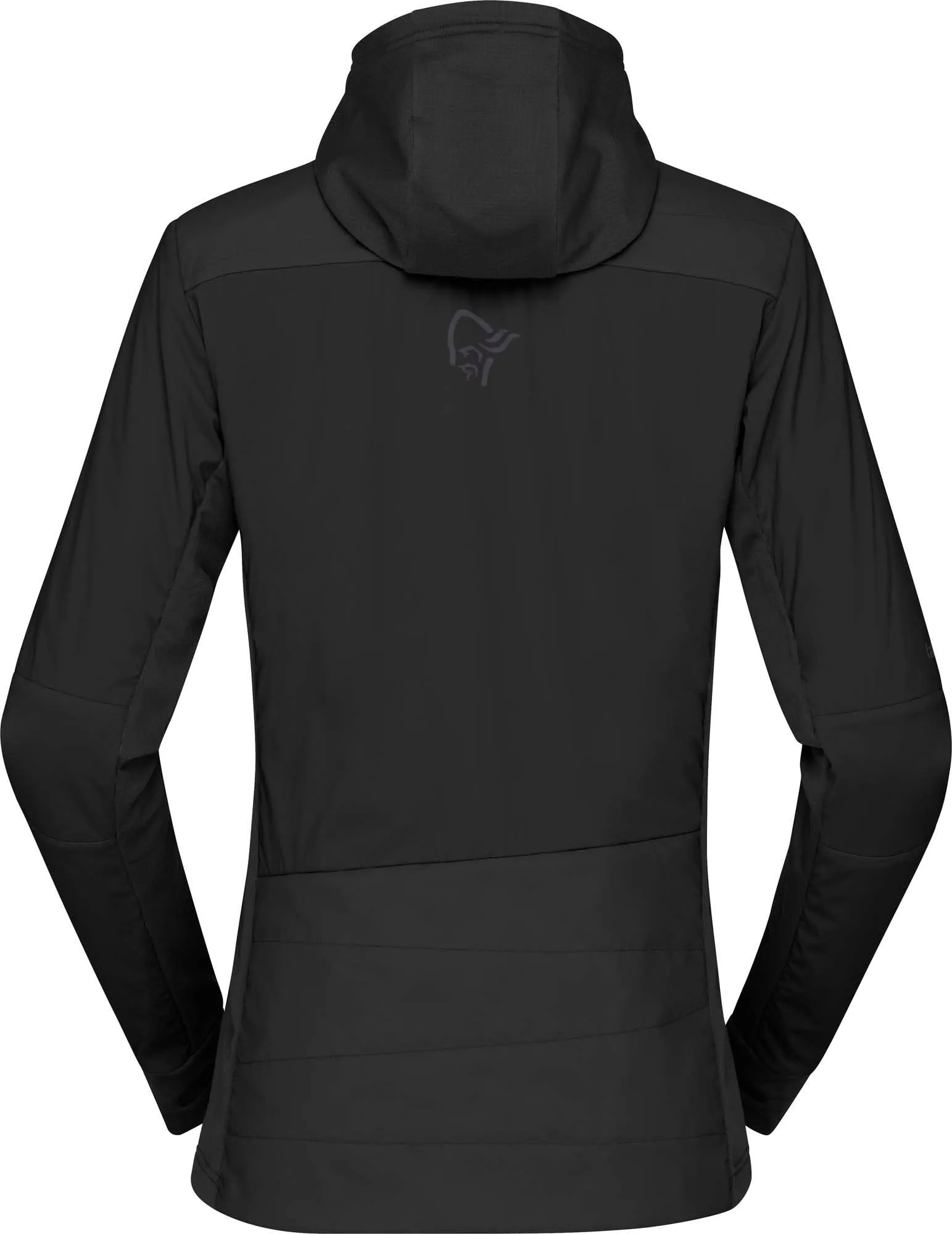 Norrøna Women's Falketind Alpha90 Insulated Zip Hood Caviar | Buy Norrøna Women's Falketind Alpha90 Insulated Zip Hood