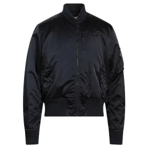 Off White Hand Off Black Bomber Jacket