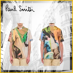 Paul Smith  |Street Style Cotton Short Sleeves Shirts