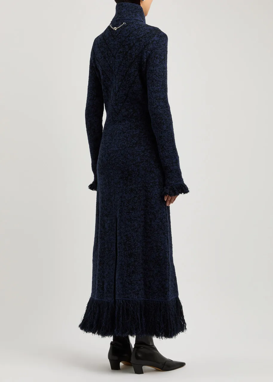 RABANNE Wool-blend bouclé coat 
                         
                     
                