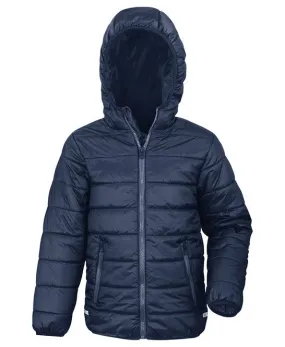 Result Core Padded Jacket - Youth - Navy