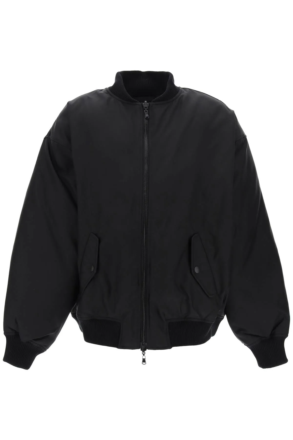 reversible bomber jacket W4011R11 BLACK