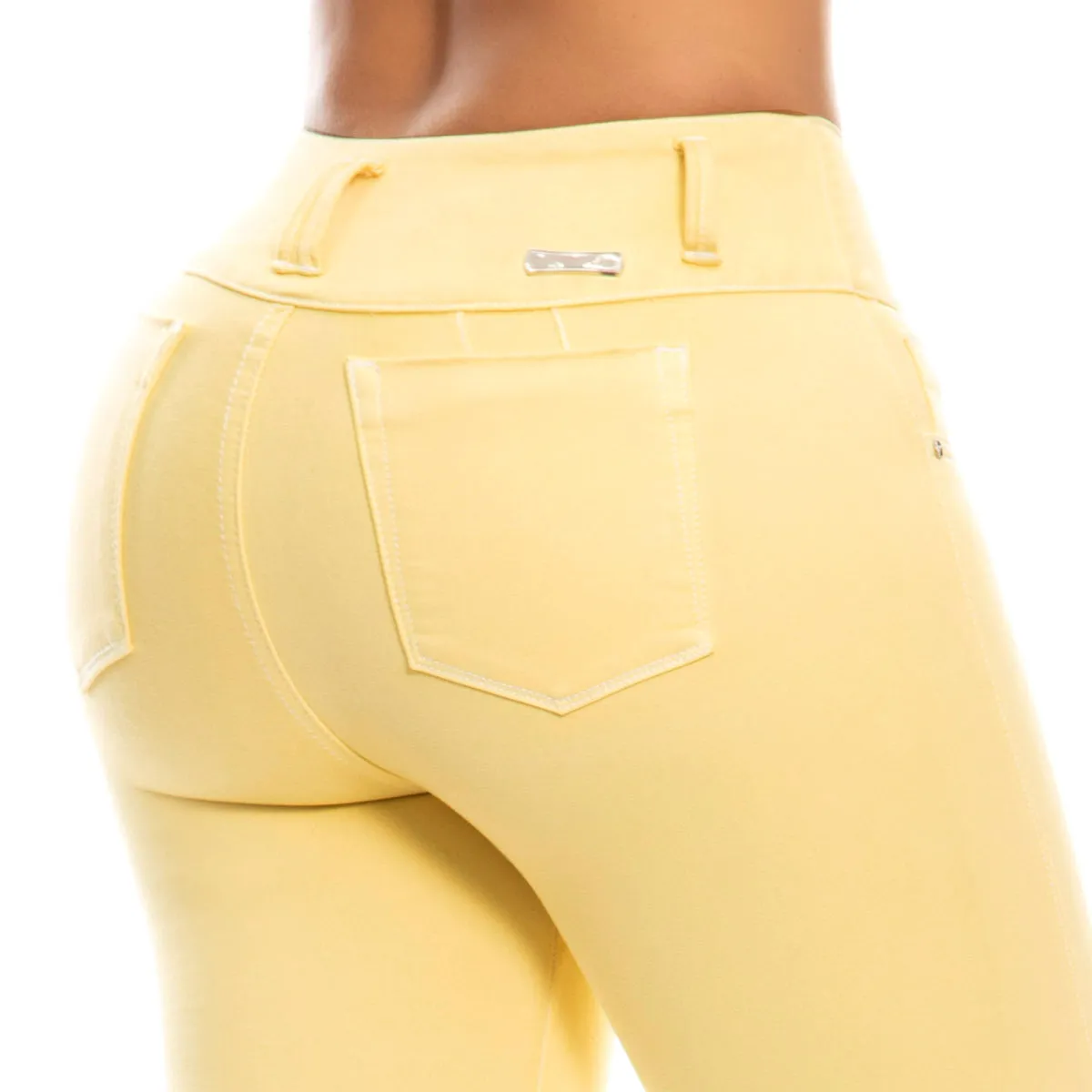 RIF. 10014 Giallo Jeans PushUp Modellante