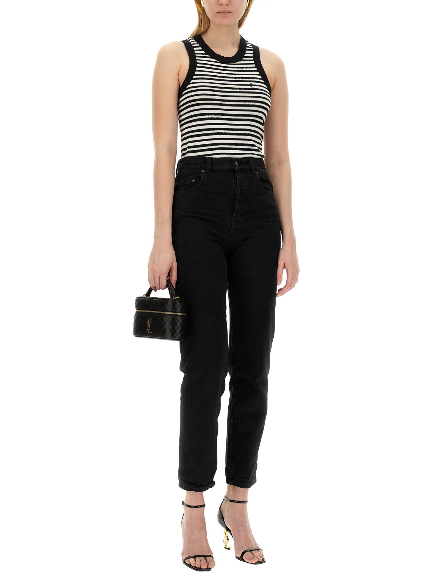 SAINT LAURENT    VANESSA DENIM CHARLOTTE JEANS