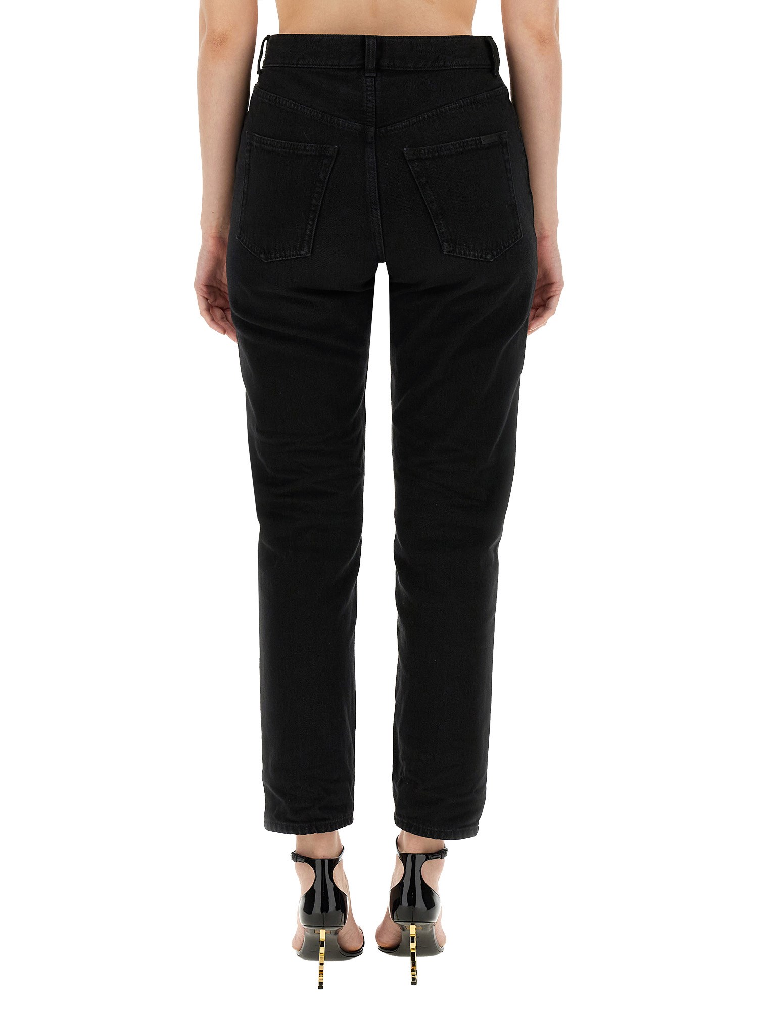 SAINT LAURENT    VANESSA DENIM CHARLOTTE JEANS